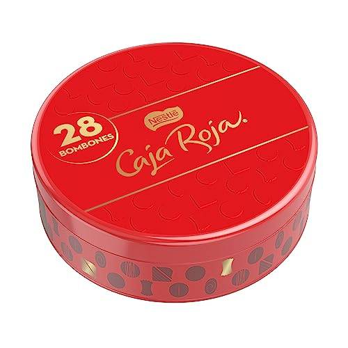 Lata roja de bombones Nestlé Caja Roja de 250 g
