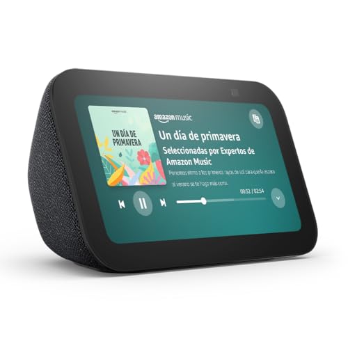 Pantalla inteligente Echo Show 5 (última generación) en color antracita