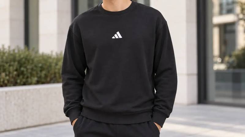 Sudadera adidas Essentials Feelcozy de forro polar