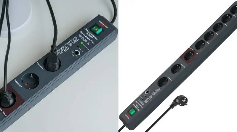 Regleta Brennenstuhl Secure-Tec de 8 tomas con apagado automático