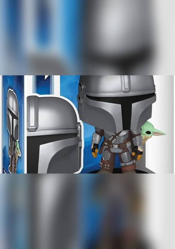 Funko Pop! Star Wars: Mandalorian con Grogu