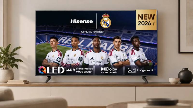 Smart TV Hisense 50E7S Pro de 50 pulgadas Hi-QLED 4K