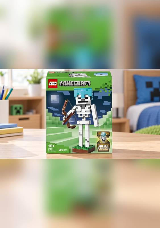 Set de construcción LEGO Minecraft El Esqueleto 21594