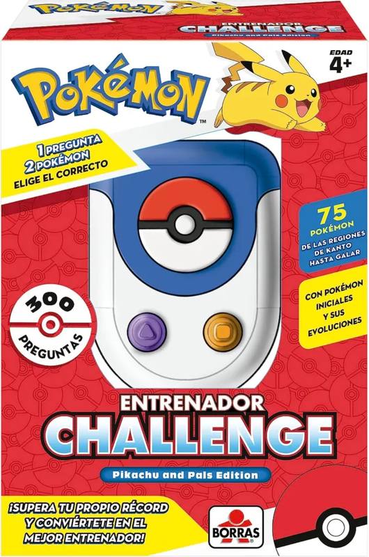 Juego electrónico Pokémon Entrenador Challenge de Borras