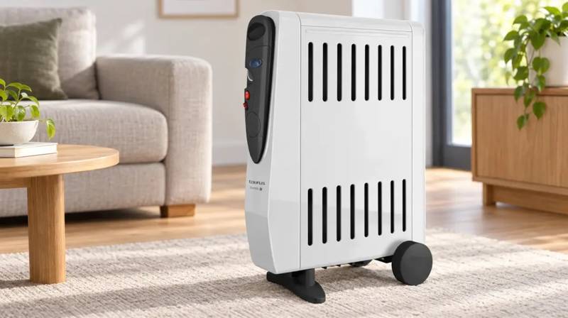 Radiador de aceite Taurus Tuareg de 2000 W con humidificador integrado