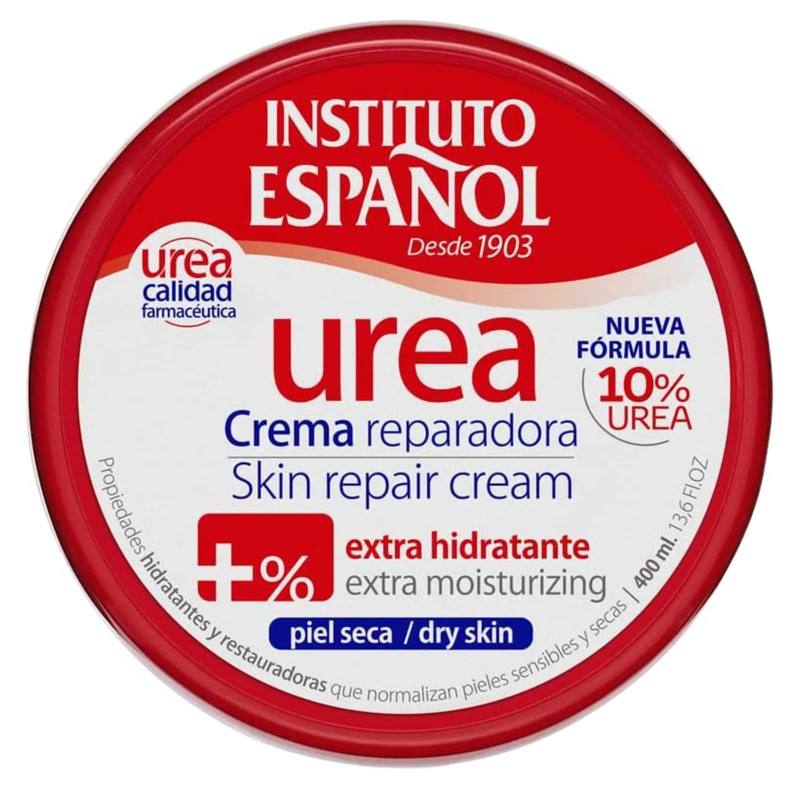 Tarro de 400 ml de crema reparadora con urea de Instituto Español