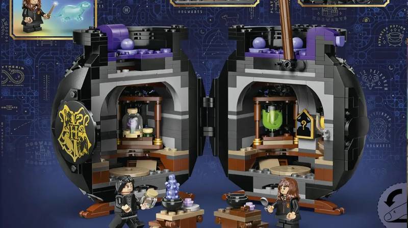 Set LEGO Harry Potter 76464 Caldero: Aula de Pociones Secretas