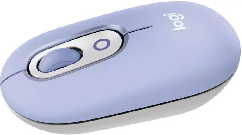 Ratón inalámbrico Logitech Pop en color lila Daydream