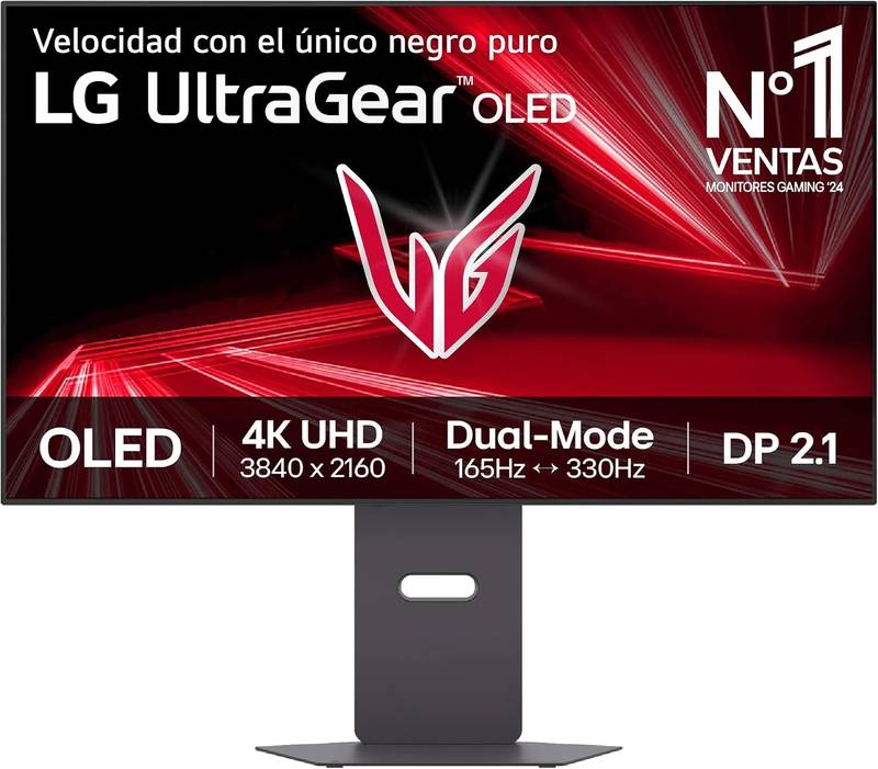 Monitor gaming LG UltraGear OLED 4K de 32 pulgadas