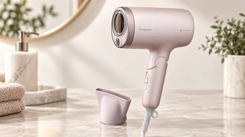 Secador de pelo plegable Panasonic EH-NA7M con tecnología nanoe