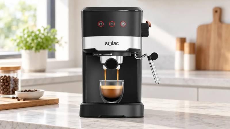 Cafetera espresso Solac Taste Slim Basic de 20 bares