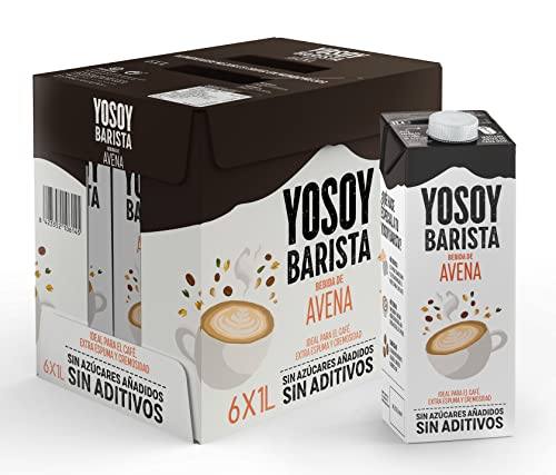 Pack de 6 bricks de 1 litro de bebida de avena Yosoy Barista
